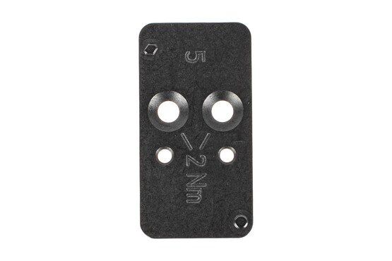 Heckler & Koch VP9 Slide adapter plate is compatible with Burris Fastfire and Vortex micro red dot sights